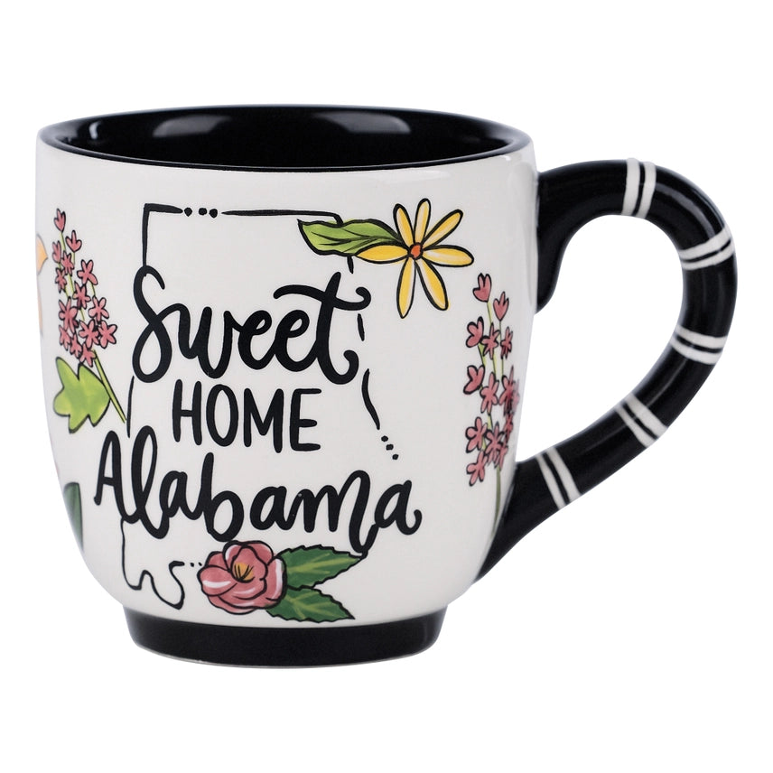 Mug, Sweet Home Alabama Flower