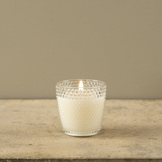 3.5in Dotty Glass 3D Flame Candle