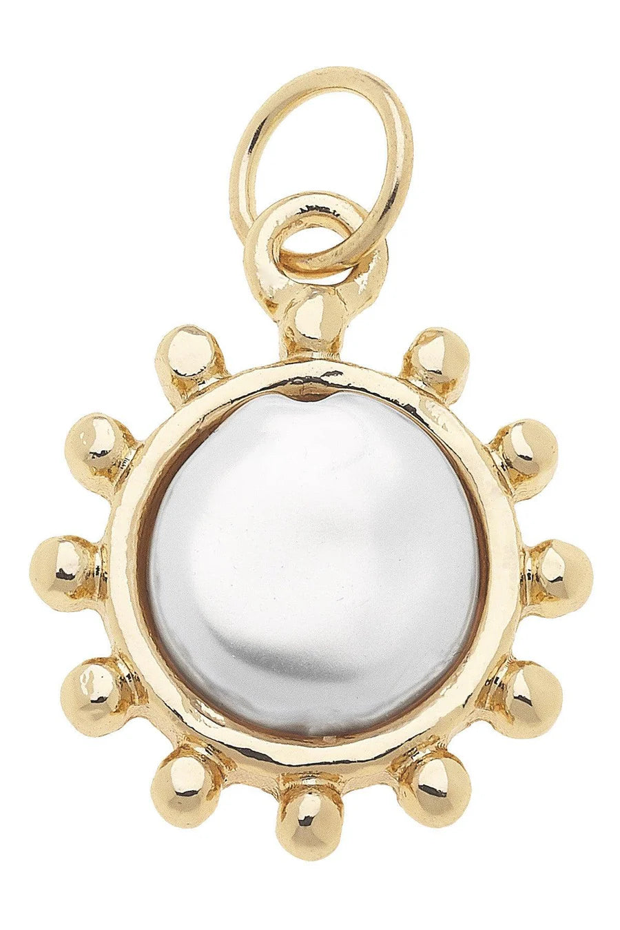 Pearl Cabochon Charm in Ivory ??