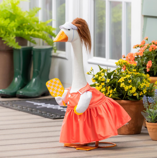 Porch Goose Outfit, Pickle Ball Player