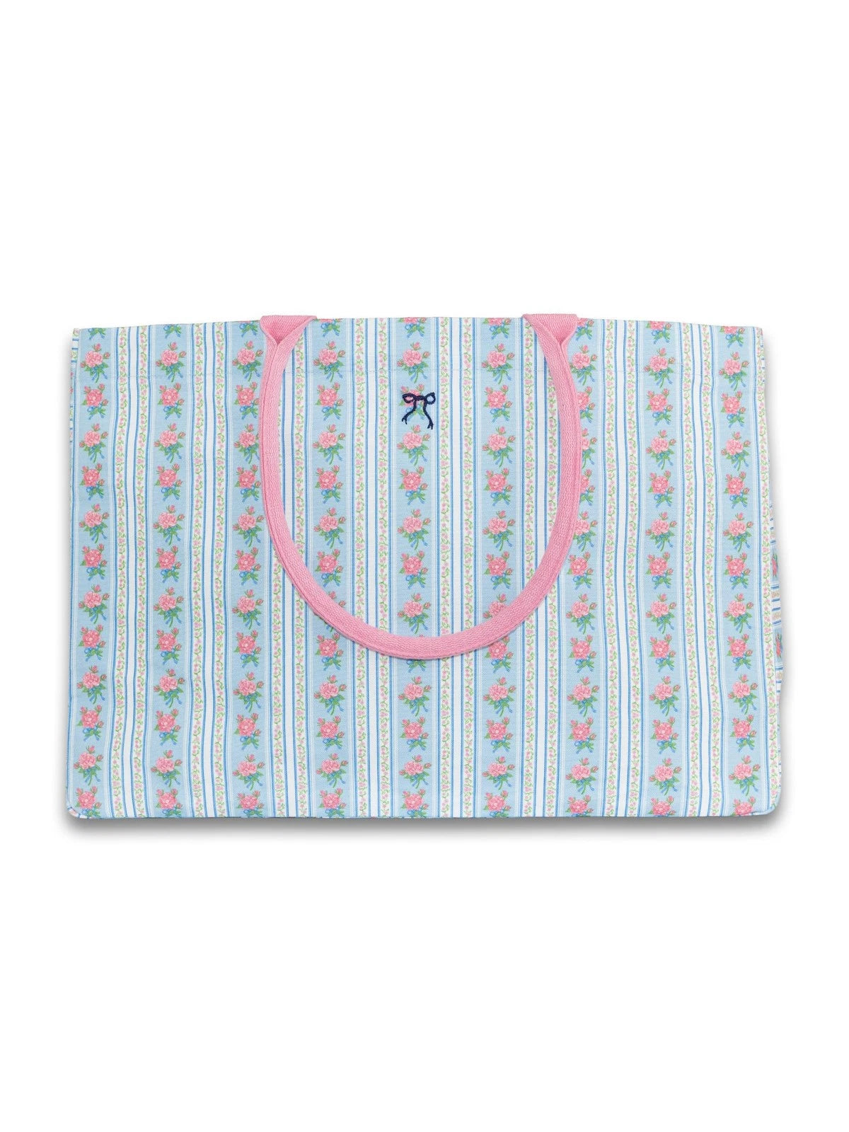 Tote Bag, Rose Stripe