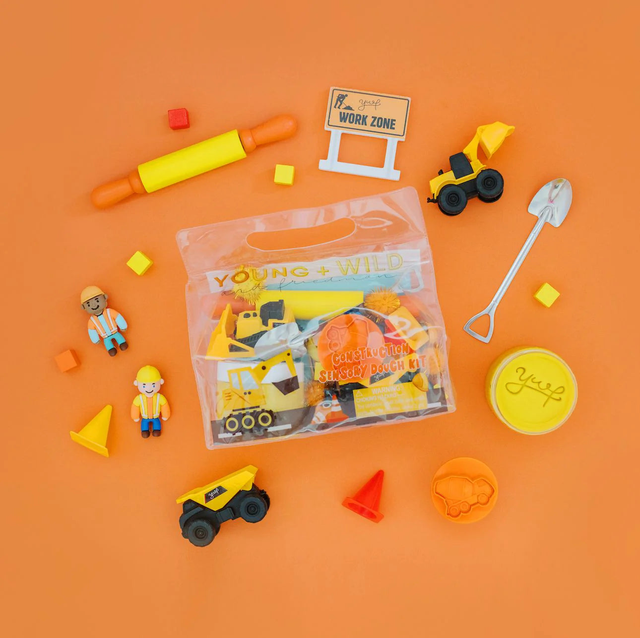 Sensory Dough - Construction Kit