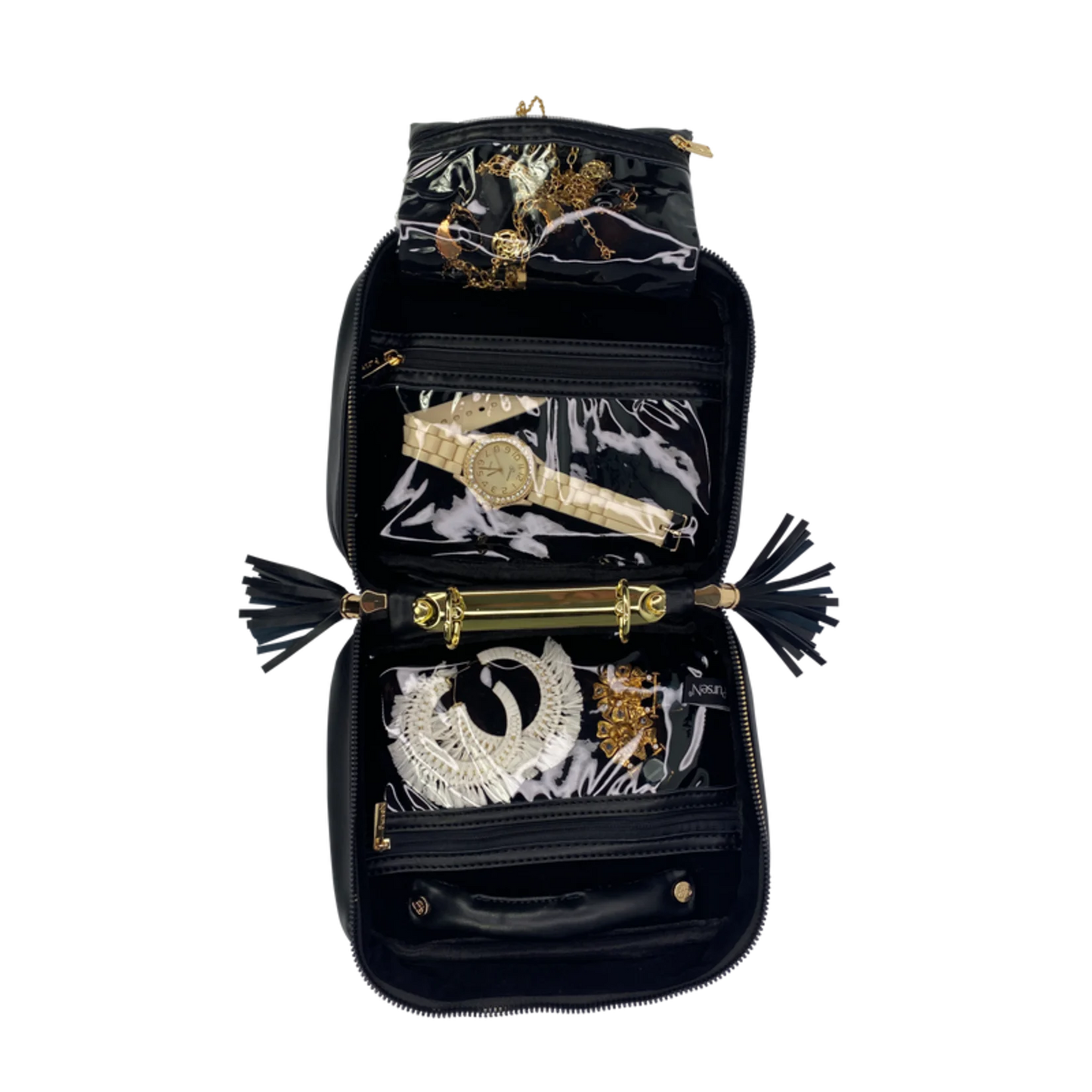 Trinity Jewelry Case, Onyx