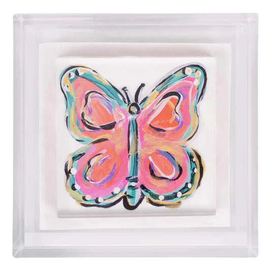 Coral Butterfly Napkin Weight